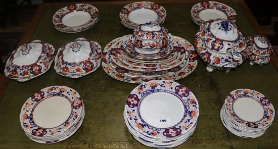 A Booths part dinner service